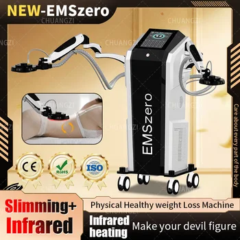 EMSZERO אינפרא אדום טבעת מגנטית RF EMS גוף ממריץ שרירים בעיצוב מכונת היי-EMT ניאו הרזיה המכונה
